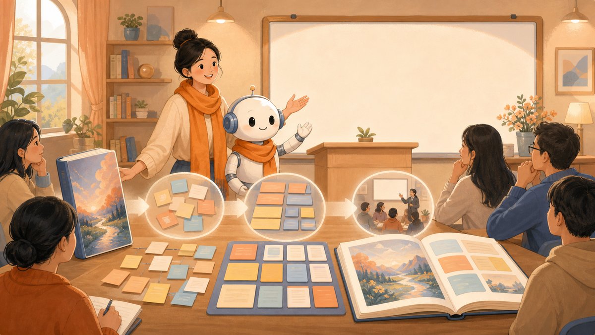 AI 輔助拆書：從一本書到一堂課的完整流程