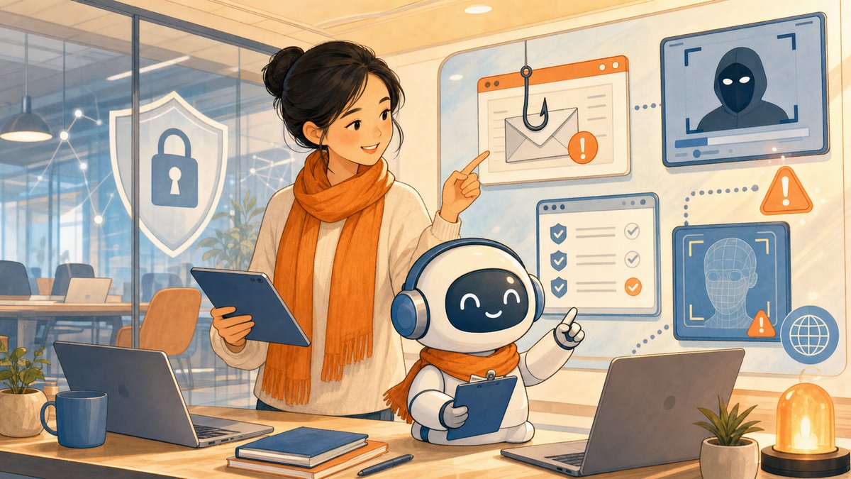 AI 釣魚與深偽詐騙：給團隊的辨識與應對手冊