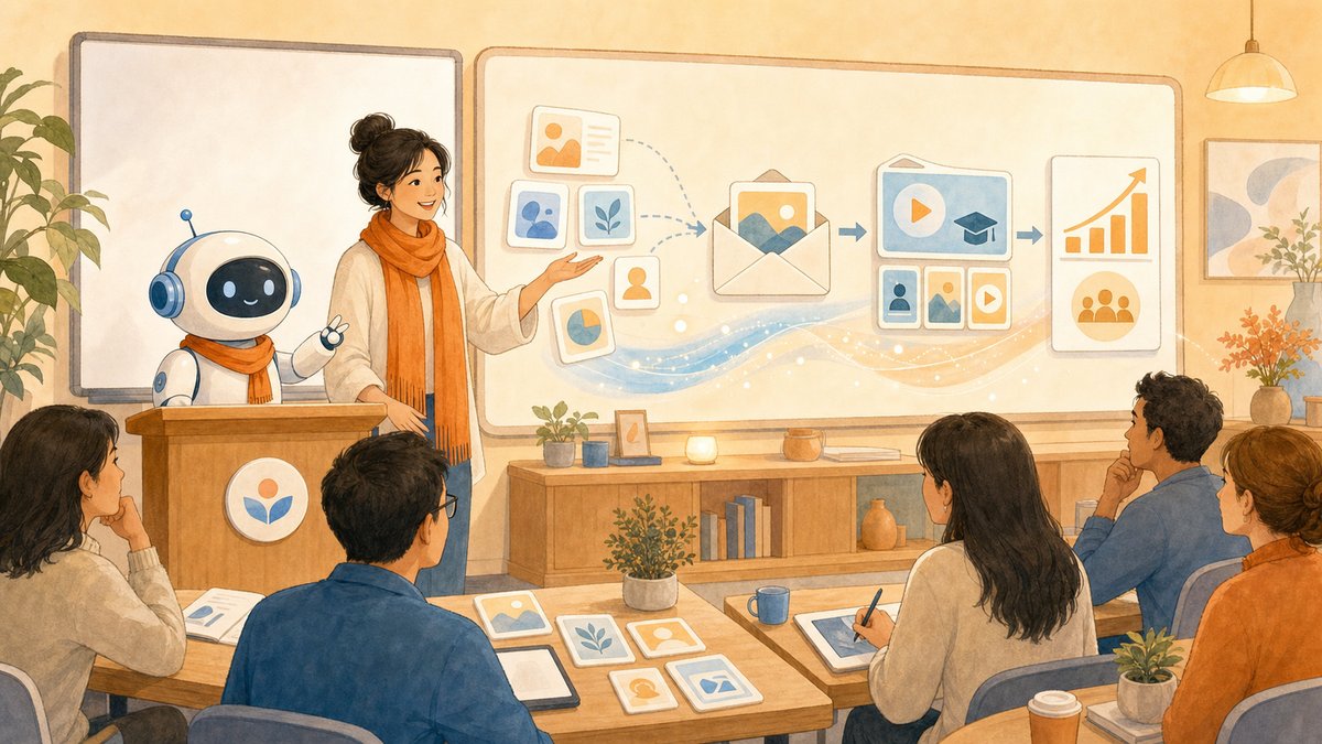 講師如何用 AI 經營電子報：從內容到課程銷售的流水線